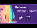 Magic Tiles 3 - Believer - Imagine Dragons - 3900 score