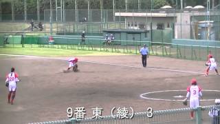 20131005トヨタ自動車vs日立マクセル（女子ソフトボール1部リーグ第8節）