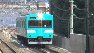 [FHD]113系紀勢ワンマン車試運転@島本(20120328) Series 113 Test run