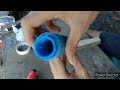 How to make DIY PVC SilencerSuppressor (threadedremovable)