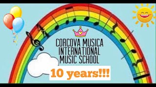 10 years Corcova Música violin and viola students Laura