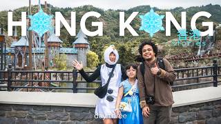 Hong Kong Travel Vlog | Day 3: DisneyBounding - Frozen Crew at Disneyland