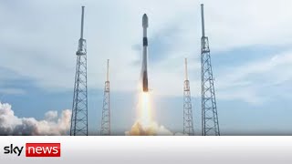 SpaceX launches 56 satellites from Cape Canaveral Space Force Station