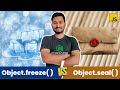 Object.freeze( ) vs Object.seal( ) in JavaScript | The Complete JavaScript Course | Ep.19