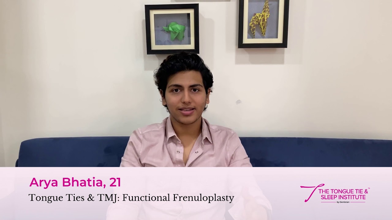 Tongue Tie & TMJ: Dr. Zaghi's Functional Frenuloplasty Procedure - YouTube