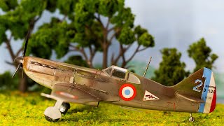 Dewoitine D.520 - Hasegawa Scale Model Kit 1/72