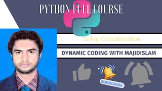 Learn Python ❤️ | String Concatenation in Python | Join Two String Variables in Python - Hindi