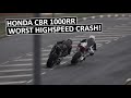 FATAL CRASH! Honda CBR 1000RR Late Braking Goes Wrong