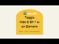 Toggle Hide and Show HTML Elements with #JavaScript | #CodeLSC