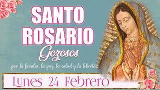 🌹 ROSARIO por la paz, la familia, la salud y la libertad 🌿 Gozosos🌿 Hoy lunes 24 febrero 2025