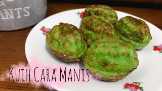 Making Malay Traditional Kuih : Kuih Cara Manis (USING 4 INGREDIENTS ONLY!!)