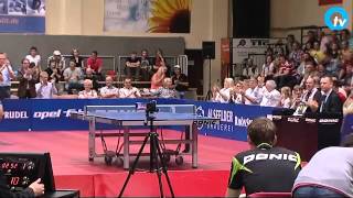 Wang Xi (Fulda) vs Timo Boll (Borussia Dusseldorf) - 2011-2012 Bundesliga SF 1, First Leg