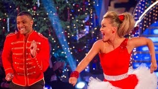 JB from JLS Jives to 'Rockin Robin' - Strictly Come Dancing Christmas Special 2012 - BBC One