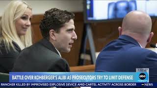 Bryan Kohberger update: New battle over alibi in Idaho college murders case