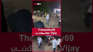 Thalapathy69 படப்பிடிப்பில் Vijay | FilmiBeat Tamil