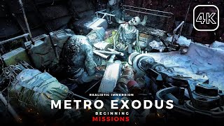 Metro Exodus PS5 [4K HDR] GAMEPLAY - Beginning (NO COMMENTRY)