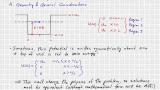 PHYS3740 Lecture26-1 Finite Potential Well