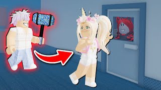 She SHUT The Door In MY FACE So The BEAST CAPTURED ME In Flee The Facility! (Roblox)