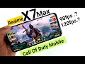 Realme X7 Max Call of Duty Gameplay testing using SetEdit application working or not 🔥🔥🔥