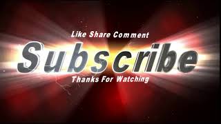 Subscribe Like Share comment video free download YouTube free intro art thanks for watching