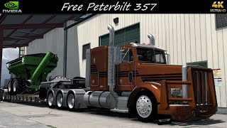 *Free Peterbilt 357* Auger Wagon Hauled into Lubbock *JBX2/TAA Graphics Combo* ATS PC 4K 1.53