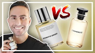 LOUIS VUITTON L'IMMENSITE ON A BUDGET! | DOSSIER AROMATIC GINGER FRAGRANCE REVIEW!