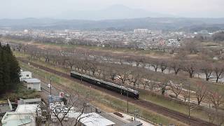 東北本線 E655系「和(なごみ)」9031M 大河原～船岡 2018年12月23日