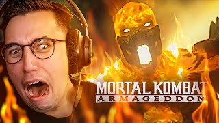 The Mortal Kombat ARMAGEDDON Opening Cutscene is OUTSTANDING! - REACTION!