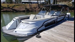 2019 Crest Continental 270 Pontoon Boat For Sale at MarineMax Cumming