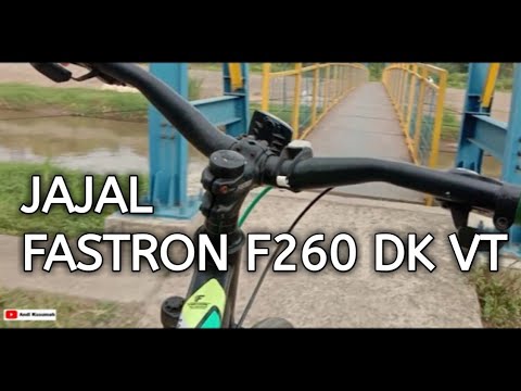 TES RIDE SEPEDA FASTRON F260 DK VT - YouTube