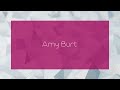 Amy Burt - appearance