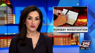 Video: Comal County authorities searching for person of interest in forgery case