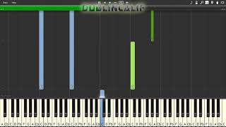 Metroid Prime - Title Theme Piano Tutorial Synthesia