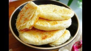 椒盐芝麻烧饼-平底锅做出来的美味，表皮香酥，一口下去，宣软无比-家庭厨房菜谱