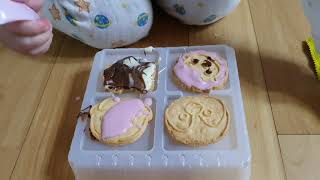 해태 얼초 동물 그리기 쿠키 꾸미기 과자 Decorating Animal Cookies