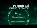 Python Walrus Operator Explained — The Hidden Feature Most Developers Ignore