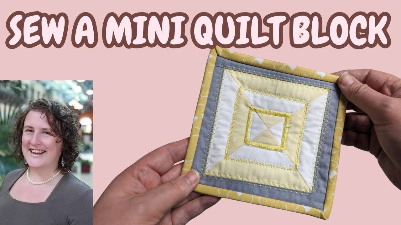 Miniature Quilt Tutorial 8 Youtube
