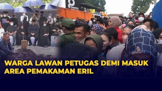 Detik-detik Warga Nekat Lawan Petugas Demi Mendekat ke Pemakaman Eril