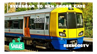 Sydenham to New Cross  Gate by train