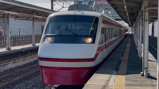 【ジョイント音最高！】東武200系204編成が姫宮駅2番線を通過するシーン（2025.2.18.9:16）