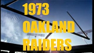 The 1973 Oakland Raiders Yearbook