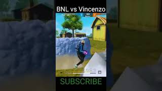 BNL vs vincezo 🔥pt_4 #short #BNL #vincezo #freefire #status