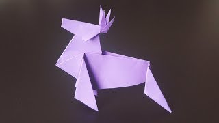 圣诞节折纸大全圣诞麋鹿折纸王子教你折纸 Origami tutorial 折り紙教程