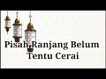 Pisah Ranjang Belum Tentu Bercerai❗