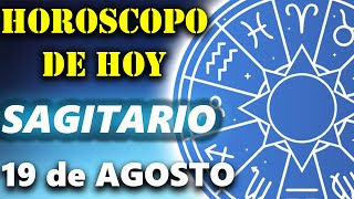 Horóscopo de hoy Sagitario 19 de Agosto 2021🙏Horóscopo diario - Mhoni Vidente😱Milagros reales