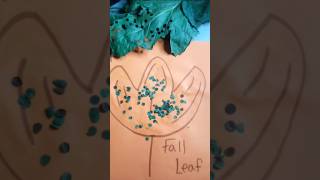 Natures confetti #nature #relaxing #crafty #creative #leaves  #fall #learning