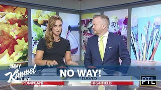 Newscasters Shocked it's October