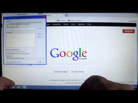 Windows 8 Internet Explorer 10 pop up blocker settings Windows 8 Internet Explorer 10 pop up blocker settings