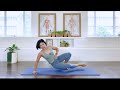 15 min Abs and Hip Workout  Pilates for Beginners