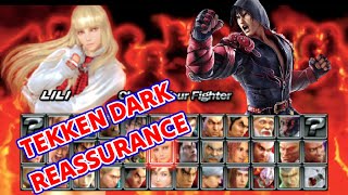 TEKKEN DARK REASSURANCE FIGHT JIN KAJAMA | #Tekeendark#tekken7 #tekken